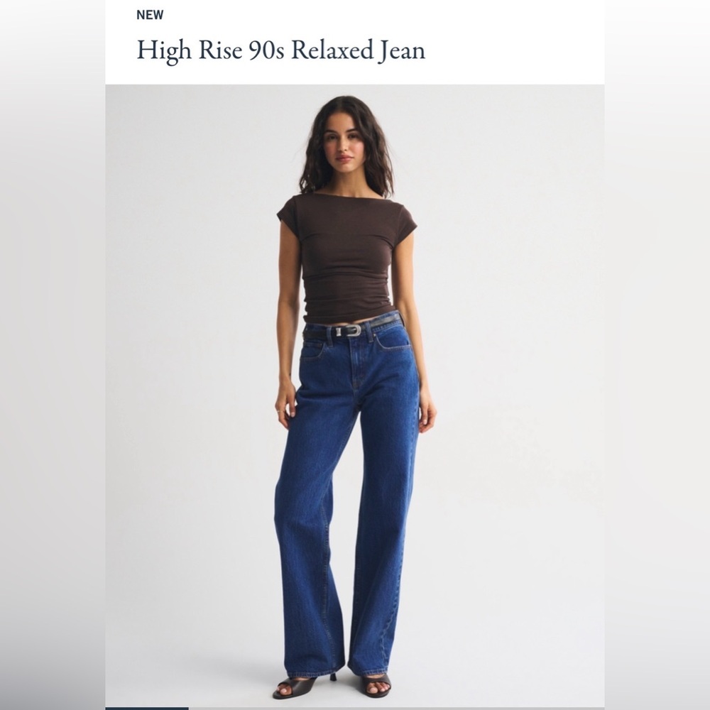 Abercrombie 90’s relaxed Jean
